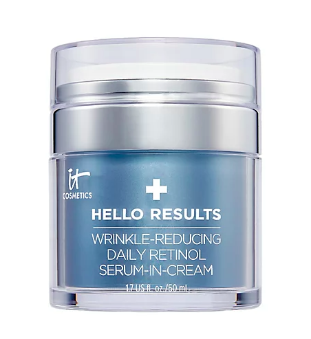 IT Cosmetics Hello Results Daily Retinol Serum Este paquete de cosméticos incluye Retinol para principiantes diseñado para súper barato