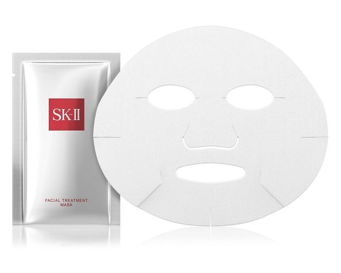 Mascarilla de diez pliegues SK-II para tratamiento facial